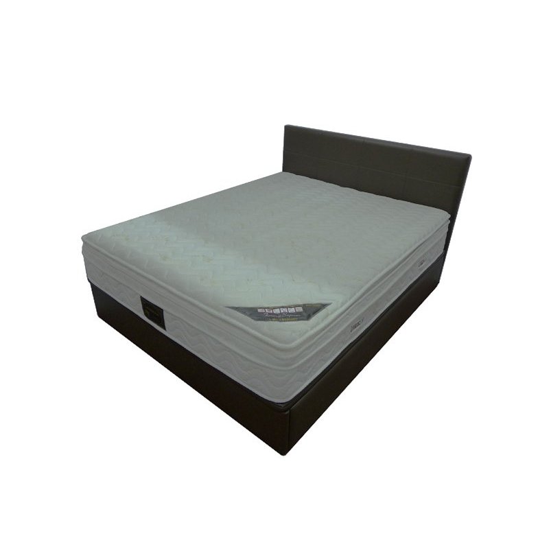 Furniture Living Queen size Storage Bedframe (Brown)