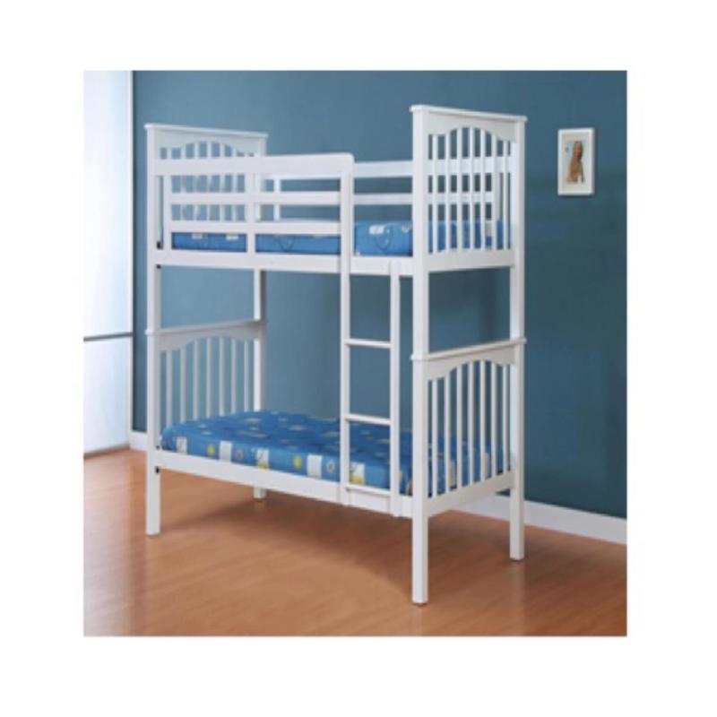 Gemini SDB Double Bunk Bedframe Single White