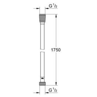 Grohe 28388000 SilverFlex Hose 1750mm April 2018 - 2 Grohe 28388000 SilverFlex Hose 1750mm - 2