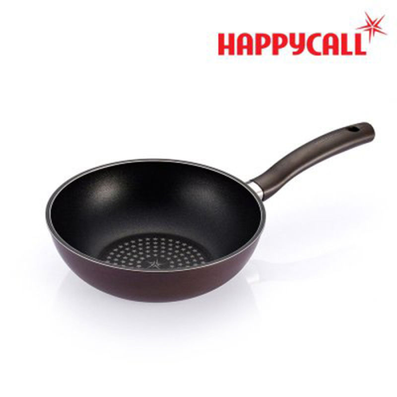 [Happy call ] Diamond Porcelain Coating Wok Pan 24cm / Korea NO.01 Cook Ware / The best gift of housewives / Made in Korea Singapore