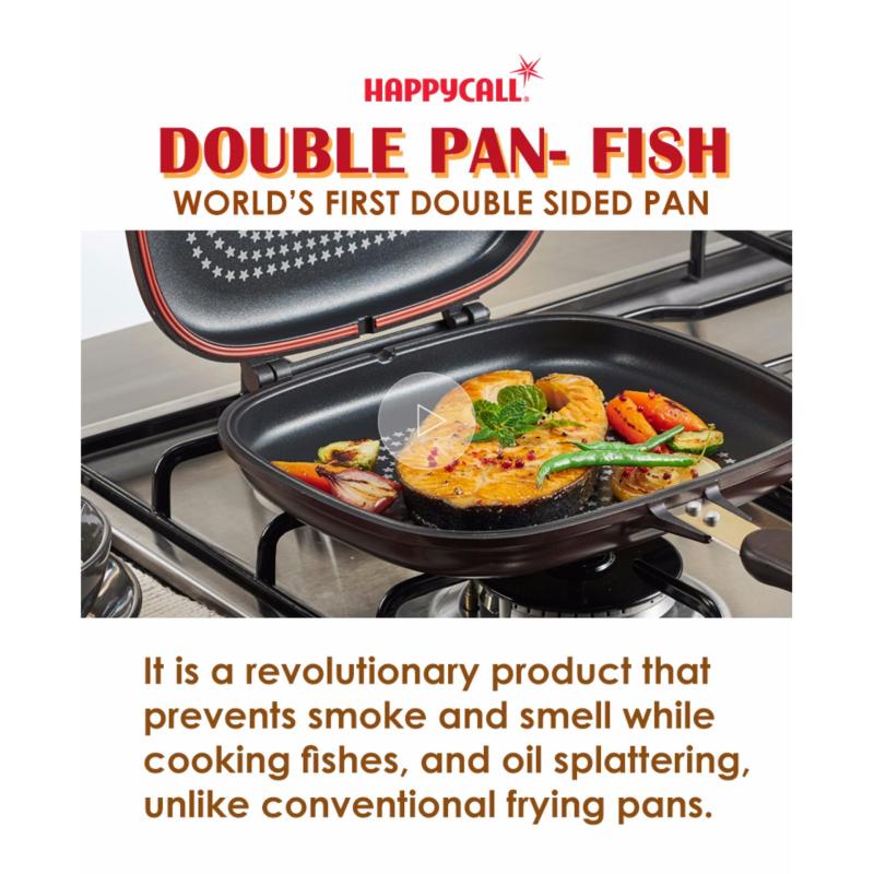 [Happy Call] DOUBLE-SIDED PAN - Fish Singapore