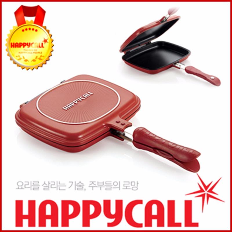 Happycall Korea Double-Sided Pan Standard Type (Red) - intl Singapore
