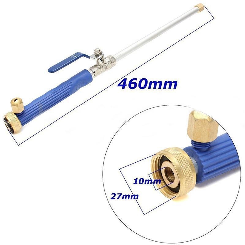 High Pressure Washer Spray Nozzle Water Jet Hose Wand Attachment Cleaning Tool - intl