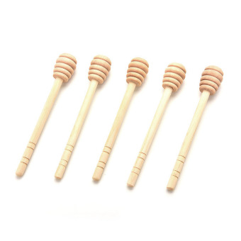 Honey Dipper Stick Spoon Dip 145mm Long Wooden Brown (EXPORT) -Intl June 2018 - 3 Honey Dipper Stick Spoon Dip 145mm Long Wooden Brown (EXPORT) -Intl - 3