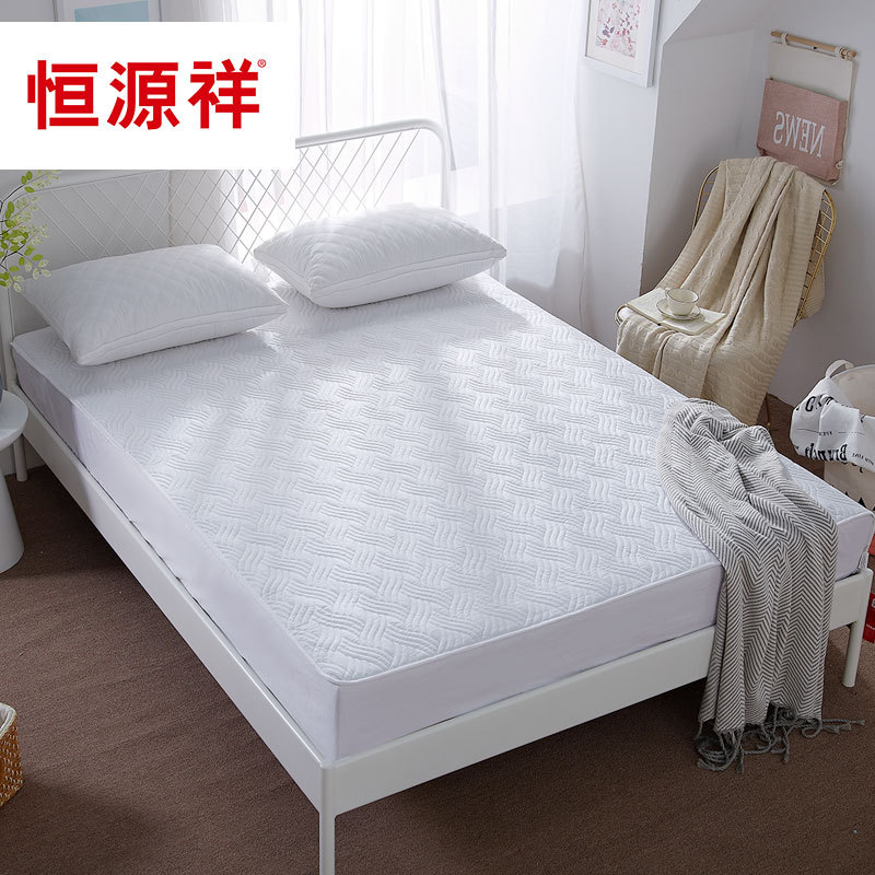 HYX quilted non-slip thick bed mat bed pad cotton fitted bedsheet