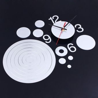 1x Home Modern Decoration Living Room Love Crystal Mirror Wall Clock DIY 3D April 2018 - 3 1x Home Modern Decoration Living Room Love Crystal Mirror Wall Clock DIY 3D - 3