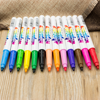 13 X Permanent Fabric Marker Paint Fine Nib Pen T-Shirt Clothes Shoes DIY Graffi April 2018 - 3 13 x Permanent Fabric Marker Paint Fine Nib Pen T-Shirt Clothes Shoes DIY Graffi - 3