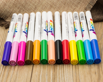 13 X Permanent Fabric Marker Paint Fine Nib Pen T-Shirt Clothes Shoes DIY Graffi April 2018 - 5 13 x Permanent Fabric Marker Paint Fine Nib Pen T-Shirt Clothes Shoes DIY Graffi - 5