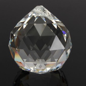 50mm Clear Crystal Glass Ball Lamp Prisms Part Decoration Pendant Bead FENG SHUI - Intl April 2018 - 2 50mm Clear Crystal Glass Ball Lamp Prisms Part Decoration Pendant Bead FENG SHUI - intl - 2