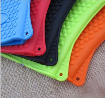 2pcs Kitchen Oven Glove Heat Resistant Silicone Pot Holder Baking BBQ Cook Mitts April 2018 - 2 2pcs Kitchen Oven Glove Heat Resistant Silicone Pot Holder Baking BBQ Cook Mitts - 2