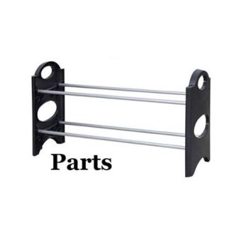 10-tier Stackable Shoe Rack With Plastic Side Panels April 2018 - 4 10-tier Stackable Shoe Rack with Plastic Side Panels - 4