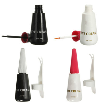 False Eyelashes Adhesive Double Eyelid Glue Black Clear Transparent Makeup 12ml April 2018 - 4 False Eyelashes Adhesive Double Eyelid Glue Black Clear Transparent Makeup 12ml - 4