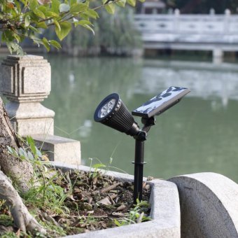 4 Chromatic Solar Power Garden Lamp Spot Light Outdoor Lawn Landscape April 2018 - 4 4 Chromatic Solar Power Garden Lamp Spot Light Outdoor Lawn Landscape - 4