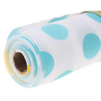Hang-Qiao Polka Dot Tablecloth (Blue) April 2018 - 3 Hang-Qiao Polka Dot Tablecloth (Blue) - 3