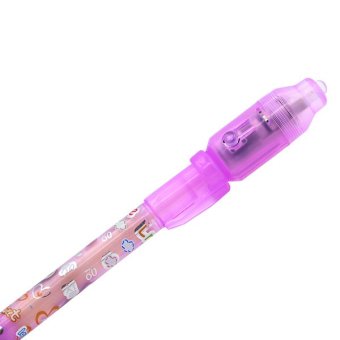 Bluelans Magic 2 In 1 UV Black Light Combo Invisible Ink Pen (Purple) April 2018 - 4 Bluelans Magic 2 In 1 UV Black Light Combo Invisible Ink Pen (Purple) - 4