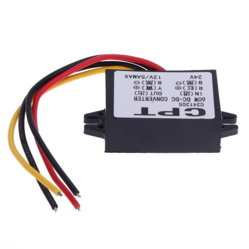 Industry Grade Converter Regulator Power 24V to 12V 5A - intl