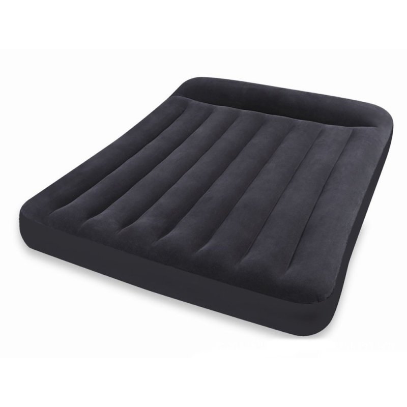 Intex Inflatable Pillow Rest Classic Bed Mattress - Super Single Size with Electric Air Pump