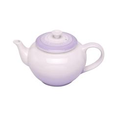 purple le creuset teapot