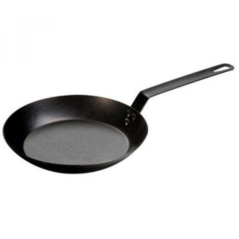 Lodge CRS12 Carbon Steel Skillet, Pre-Seasoned, 12-inch - intl Singapore