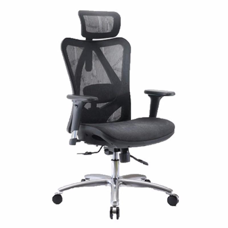 M16 Iden Ventilated Office Chair (Black)(Installation Option Available) Singapore