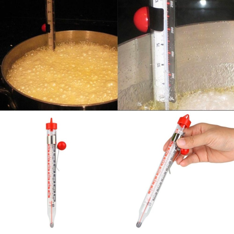 New Candy Tempered Kitchen Food Thermometer Cooking Temperature Gauges - intl