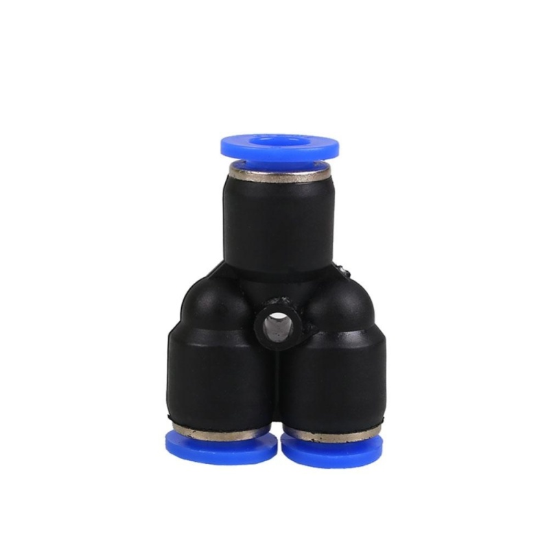 Pneumatic Y Union Push Fittings Connector Tool for Air/Water Hose Tube 4-12mm - intl