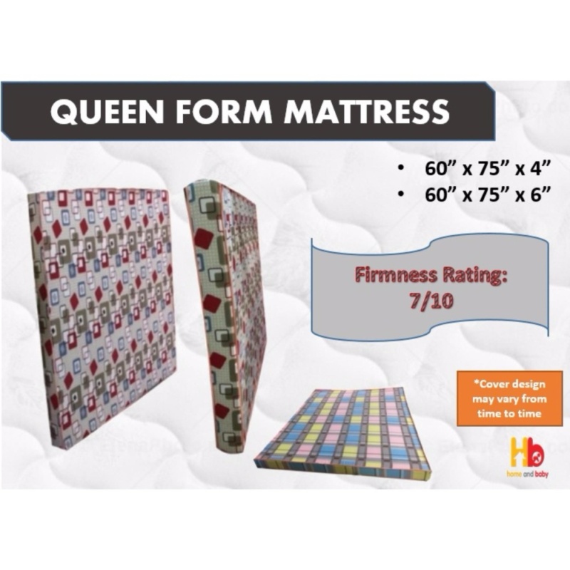 Queen Foam Mattress 60' x 75' 4'