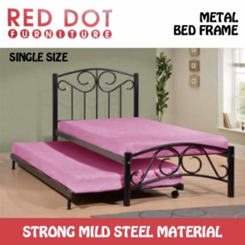Red Dot Furniture Single Size Bed Frame (Without Mattress) w/
Pull-Out Bed