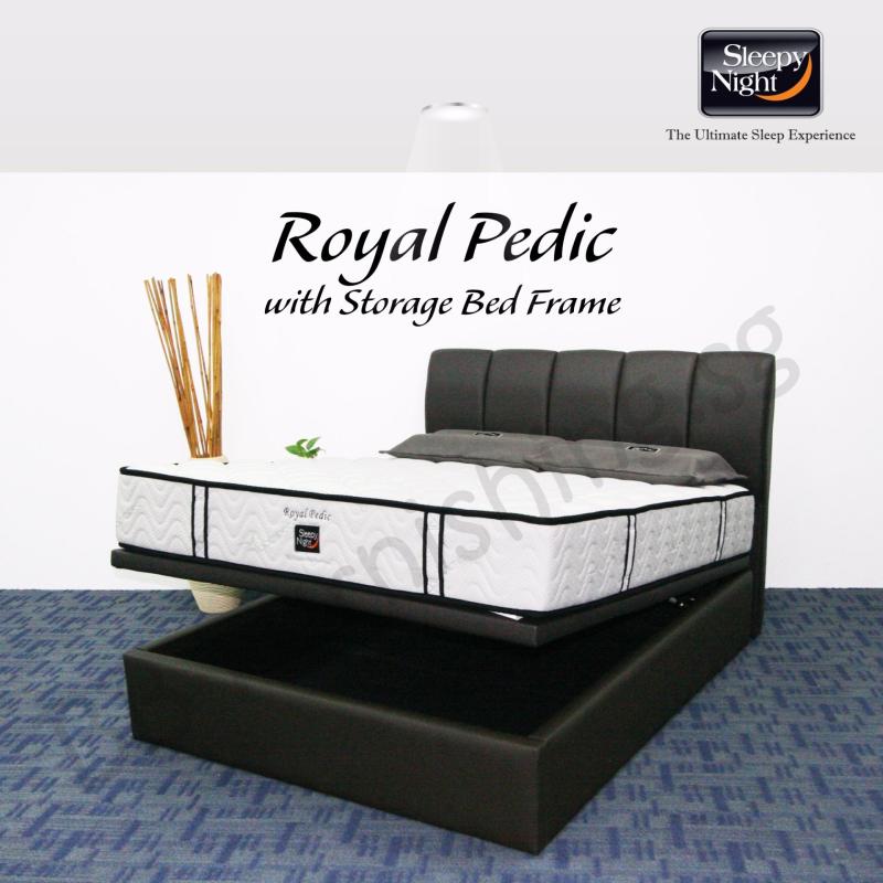 Sleepy Night (Queen) Royal Pedic Mattress with Jacinta Storage
Bedframe