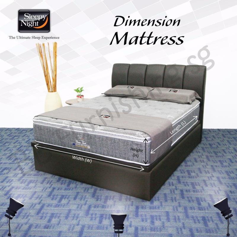 Sleepy Night (Single) Classic Mattress with Jacinta Storage
Bedframe