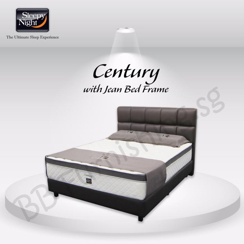 Sleepy Night (Super Single) Century Mattress with Jean Bedframe