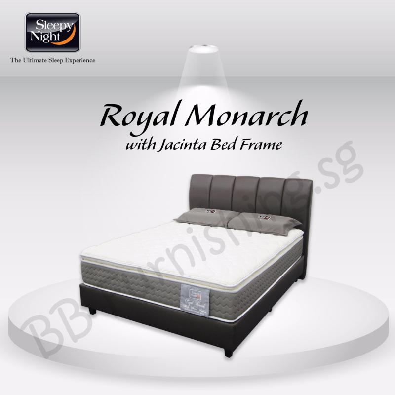 Sleepy Night (Super Single) Royal Monarch Mattress with Jacinta
Bedframe