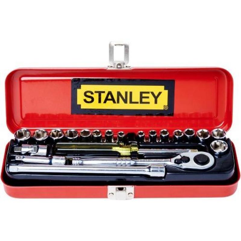 STANLEY SOCKET SET 1/4 21PC MM and AF 89-507