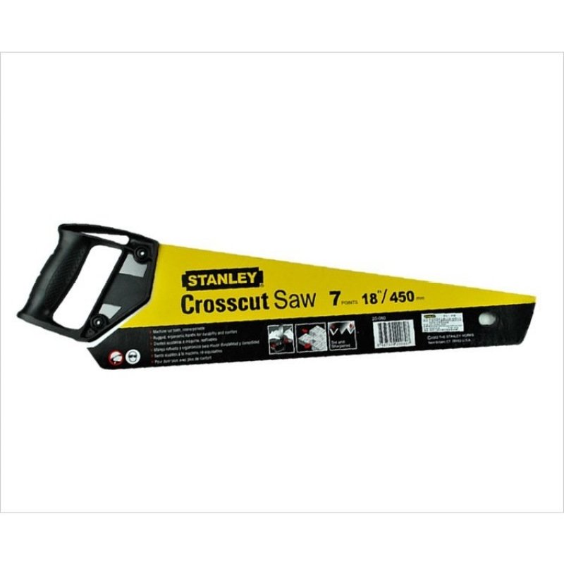 Stanley 20080 Cross Cut Saw 6T/7PT 18inch450MM