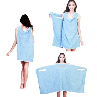 Super Absorbent Microfiber Bath Beach Wearable Body Wrap Spa Towel- Intl June 2018 - 4 Super Absorbent Microfiber Bath Beach Wearable Body Wrap Spa Towel- intl - 4