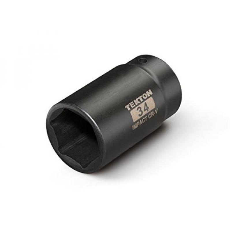 TEKTON 4934 1/2-Inch Drive by 34 mm Deep Impact Socket, 6-Point - intl