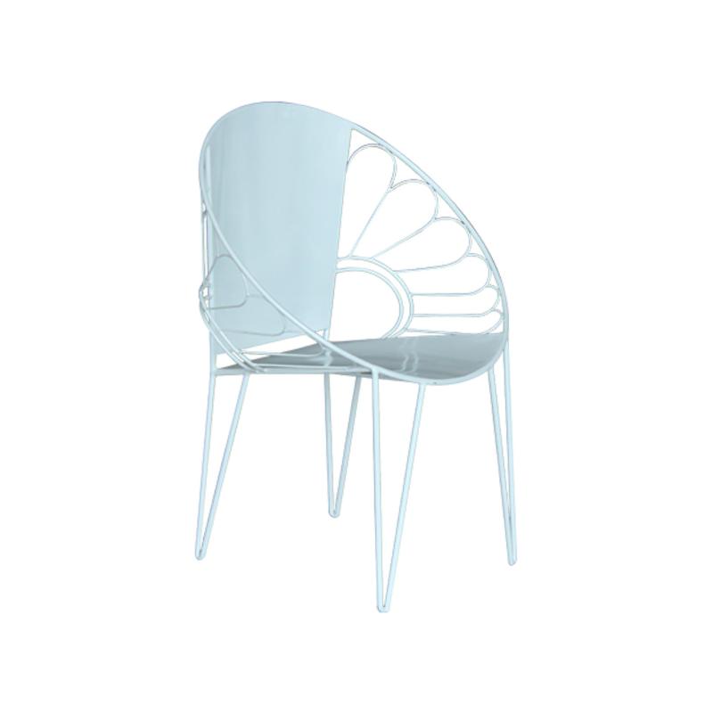 WIHARDJA Rodina Industrial Chair (White)