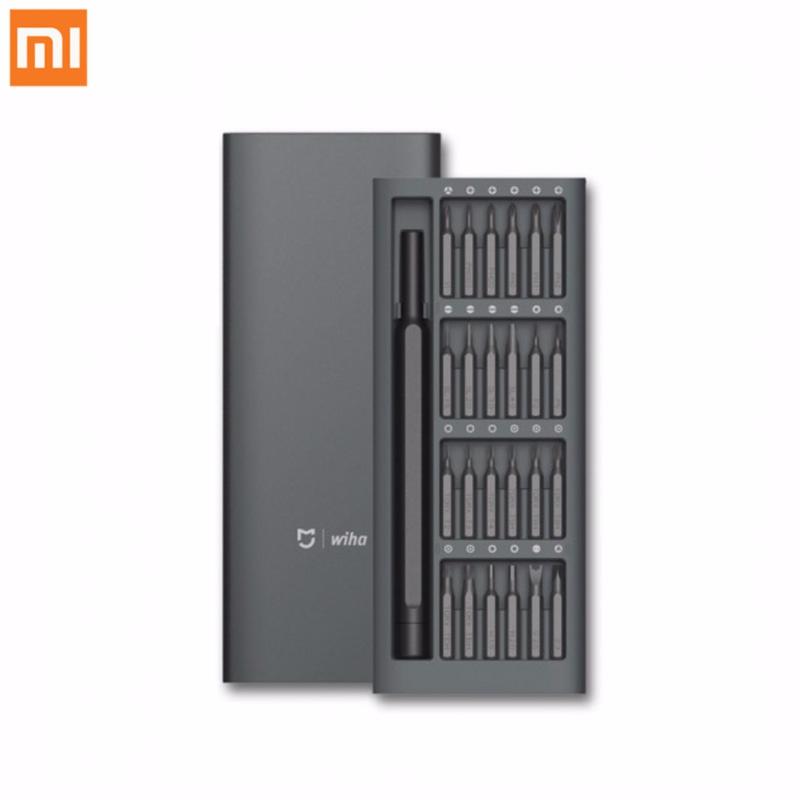 Xiaomi Mijia Wiha Daily Use Screwdriver Kit 24 Precision Magnetic Bits Alluminum Box