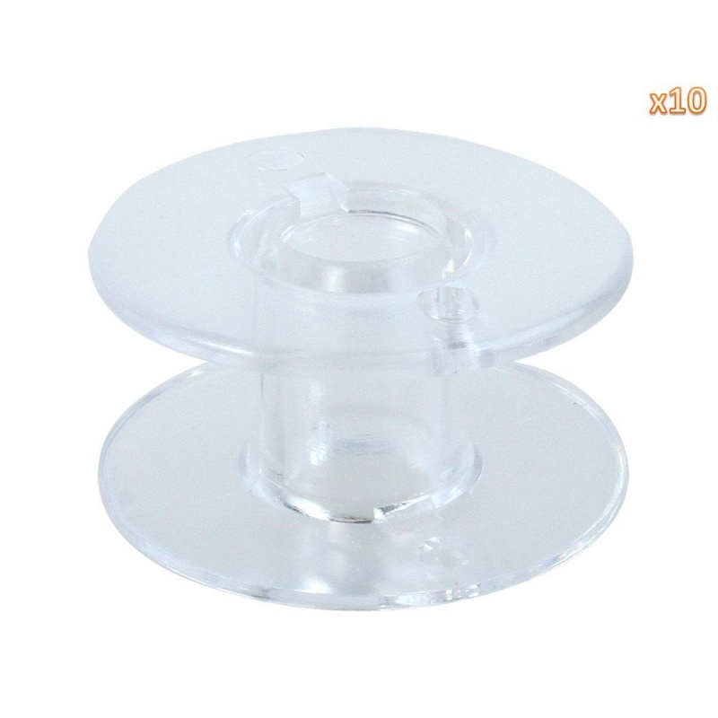 yesefus Sewing Machine Bobbins for Singer (Clear, Set of 10) - intl