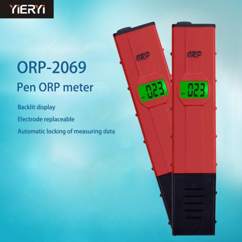 yieryi Hot sold LCD Digital new type red pen ORP ph tester
-1999~1999mV water quantity pool tester ORP meter - intl