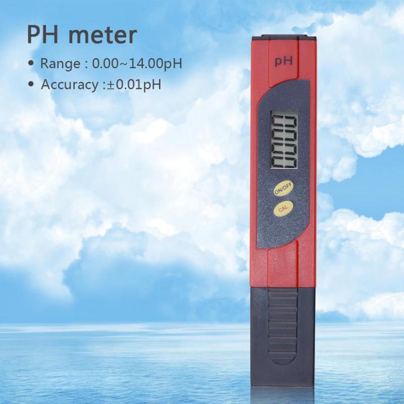 yieryi New Brand Pentype Digital PH Meters Tester With 2 Point Auto Calibration PH Tester Aquarium Pool Water Wine Urine Tool - intl