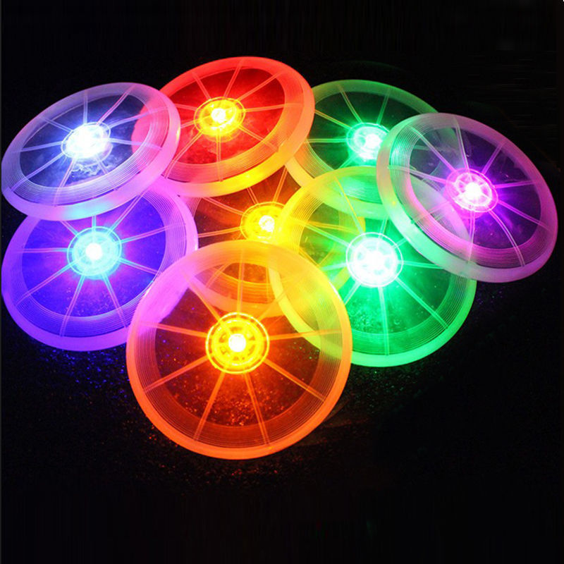 Yika Flying LED Disk Light Up Frisbee Outdoor Pet Dogs Toy
(Multicolor)