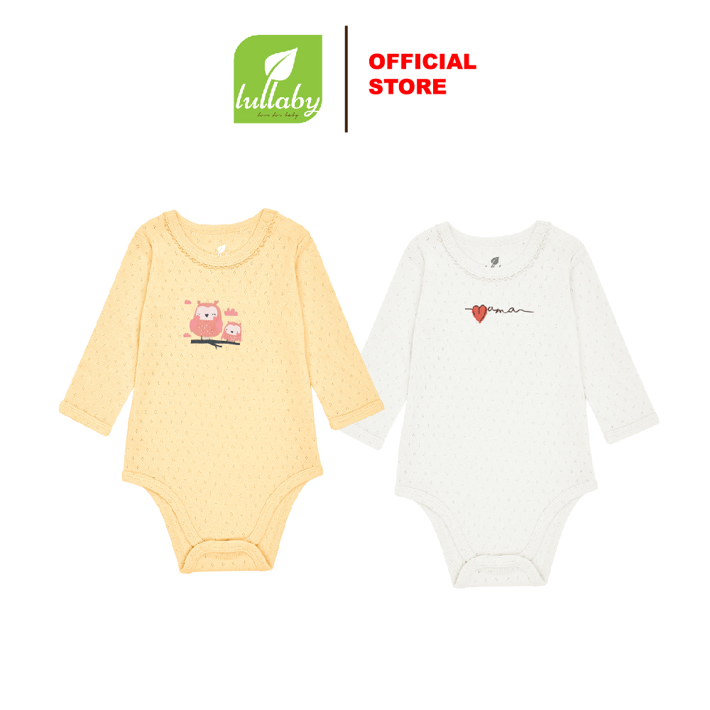 Lullaby - set 2 body dài tay bg nh339m