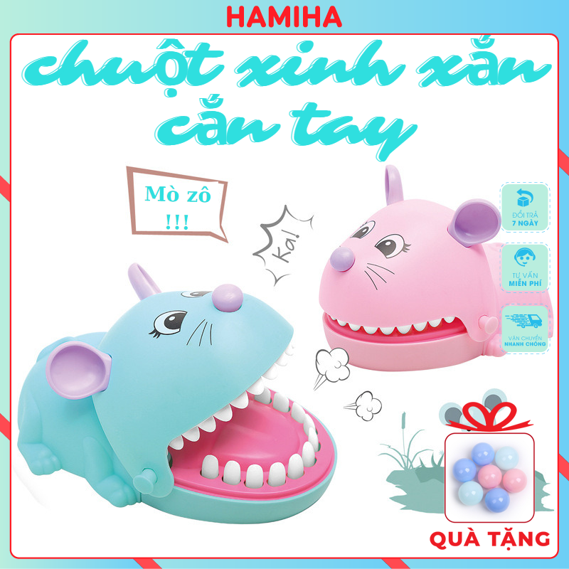 Đồ chơi chuột nhắt cắn tay và các loại cắn tay dễ thương hamiha