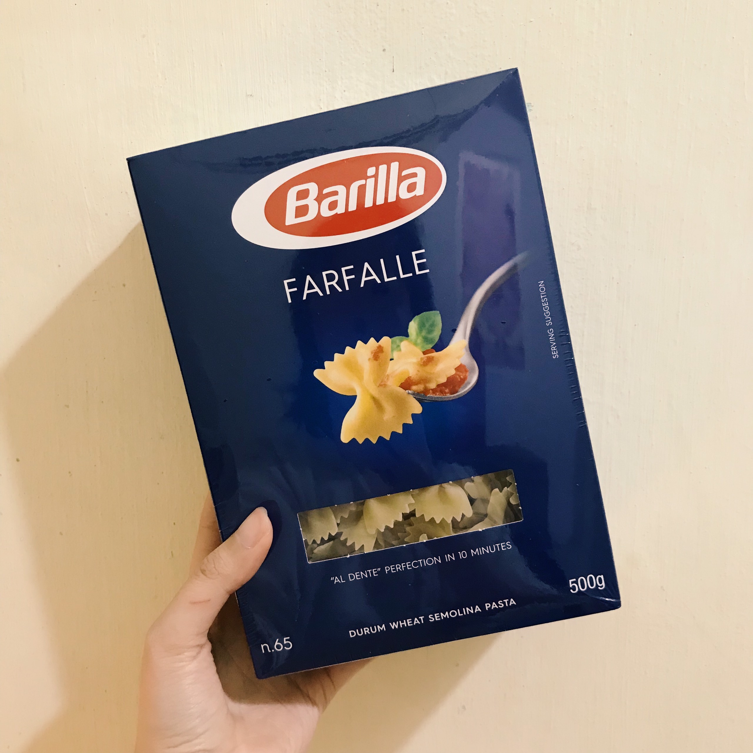 Mì nui Barilla Farfalle 500g