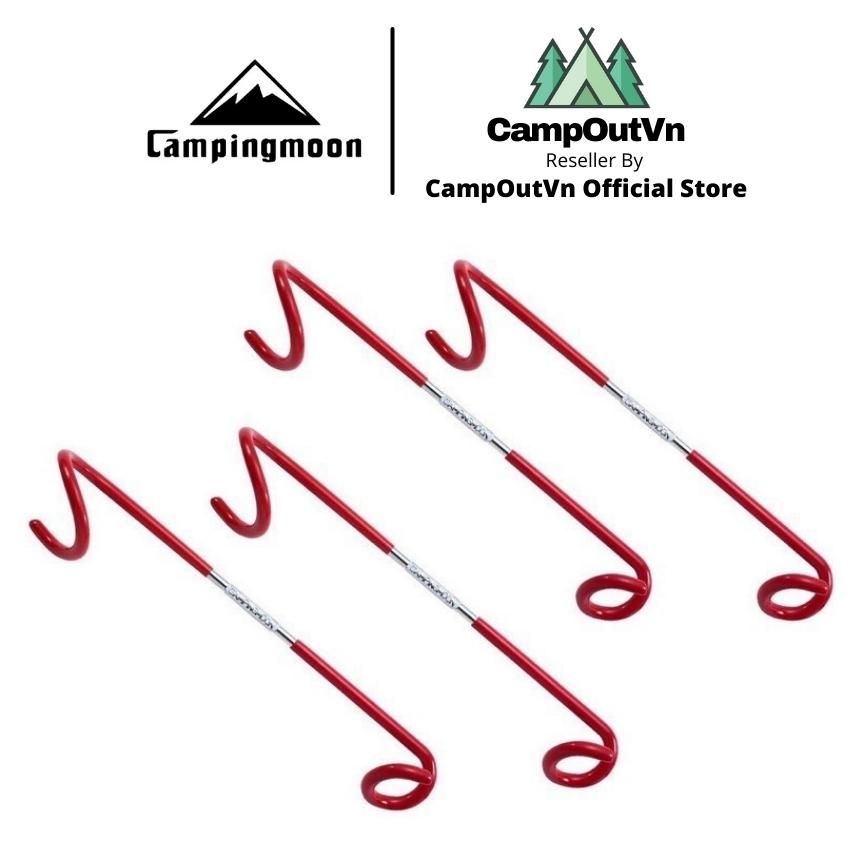 Campingmoon đồ cắm trại campingmoon campoutvn giá treo đèn cắm trại dã ngoại du lịch bền gọn nhẹ xoắn campoutvn A083
