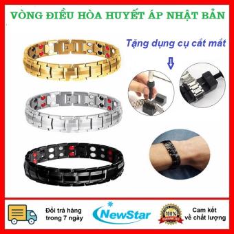 Vòng điều hòa huyết áp nhật bản, vòng đeo tay ổn định huyết áp, vòng tay nam nữ,vòng tay công dụng như vòng điều hòa huyết áp toma,taka,webtretho, đài loan, sakura nhật bản [tặng kèm dụng cụ cắt dây giá 49k]