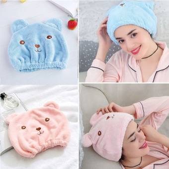 Khăn quấn tóc hình gấu