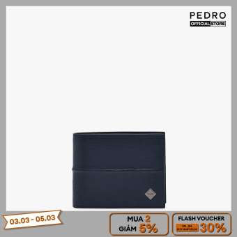 PEDRO - Ví nam chữ nhật dạng gập thanh lịch PM4-15940238-10