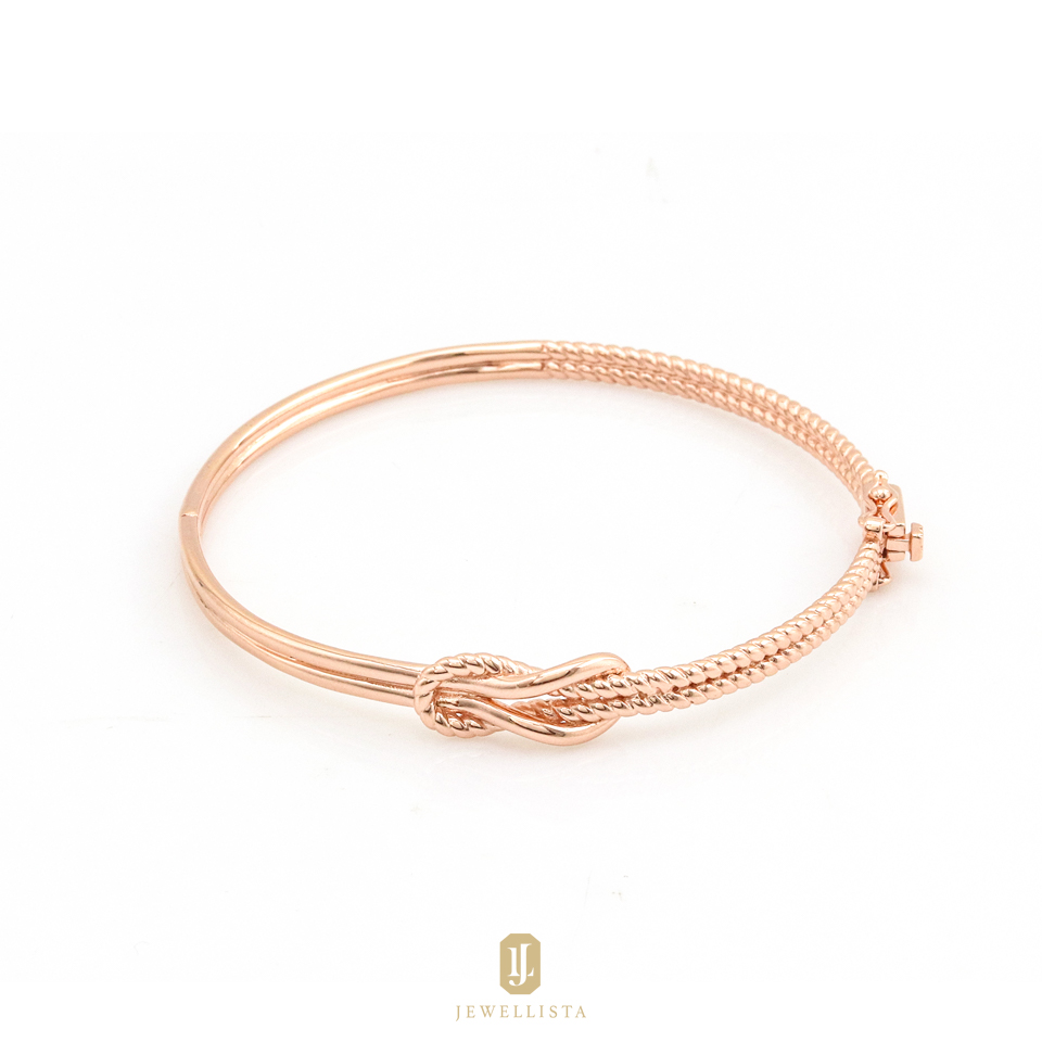 Jewellista กำไลเงินแท้ รุ่น Della เงินแท้ 925 ชุบทองคำขาว ชุบโรสโกลด์ ชุบทอง 14k ราคา 2,580 บาท*ส่งฟรี